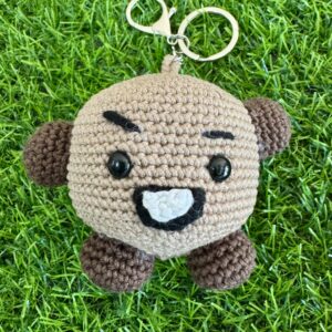 SHOOKY PERSONAJE DE SUGA DE BTS EN AMIGURUMI