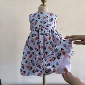 VESTIDO PARA NIÑA DISEÑO JAPONESAS